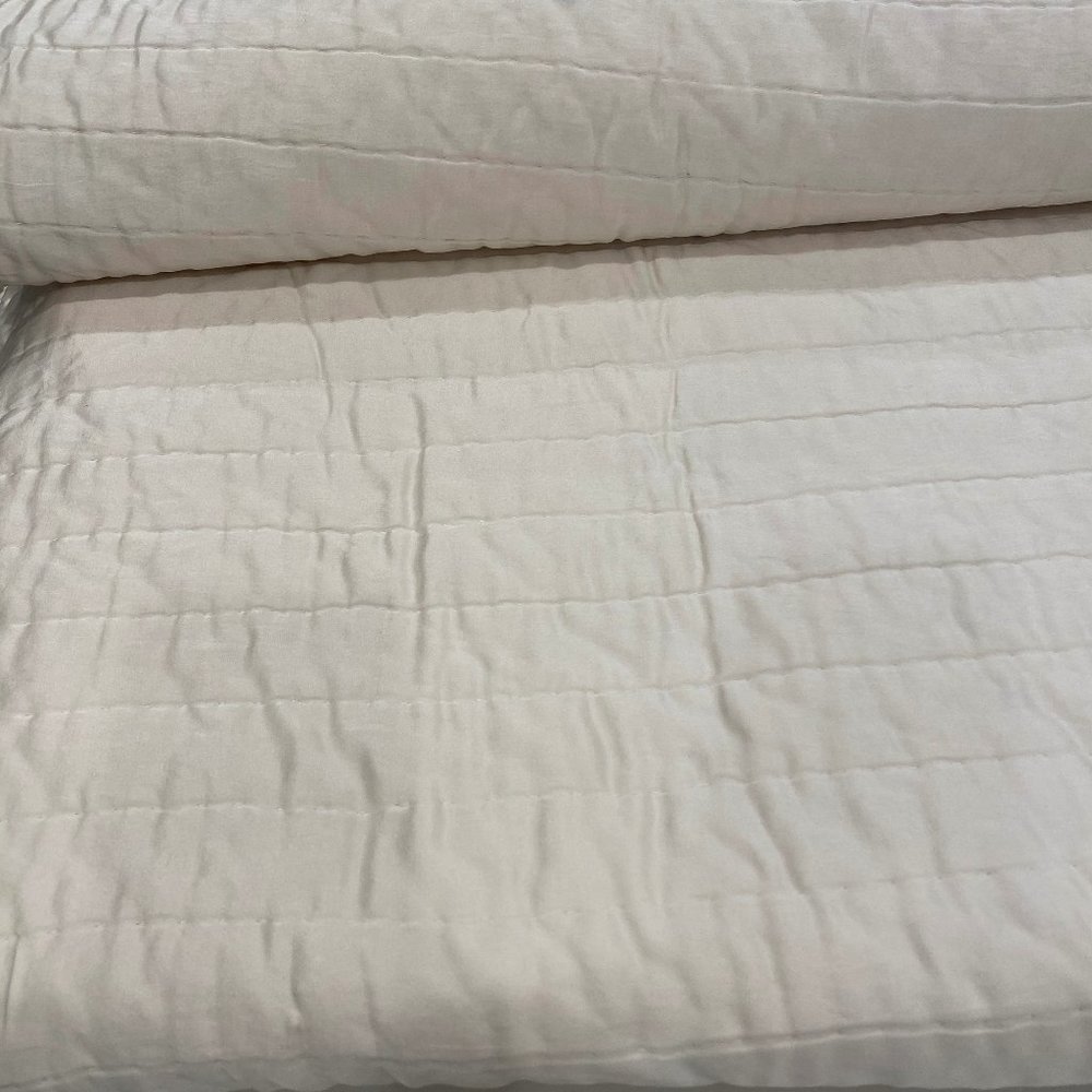 Pottery barn silk blanket